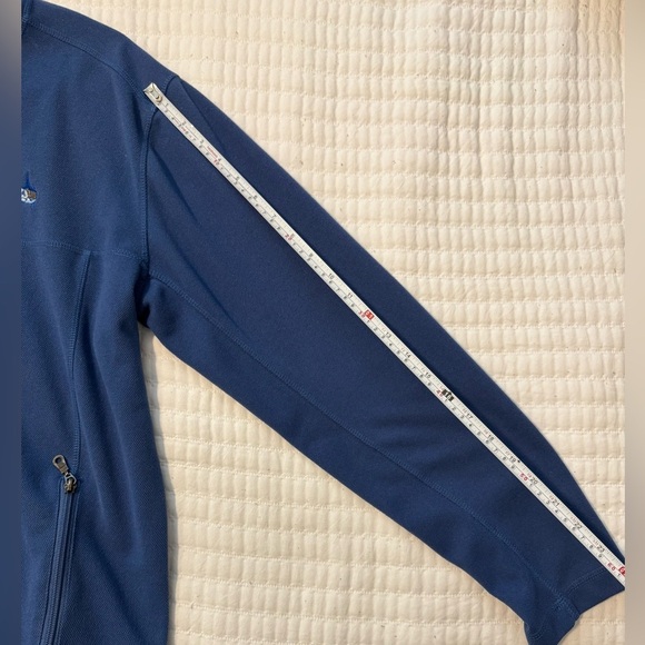 Men’s Guy Harvey Bluewater 1/4 Zip Pullover Blue Size Large - Picture 5 of 8